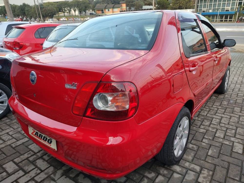 FIAT - SIENA - 2007/2007 - Vermelha - R$ 19.900,00