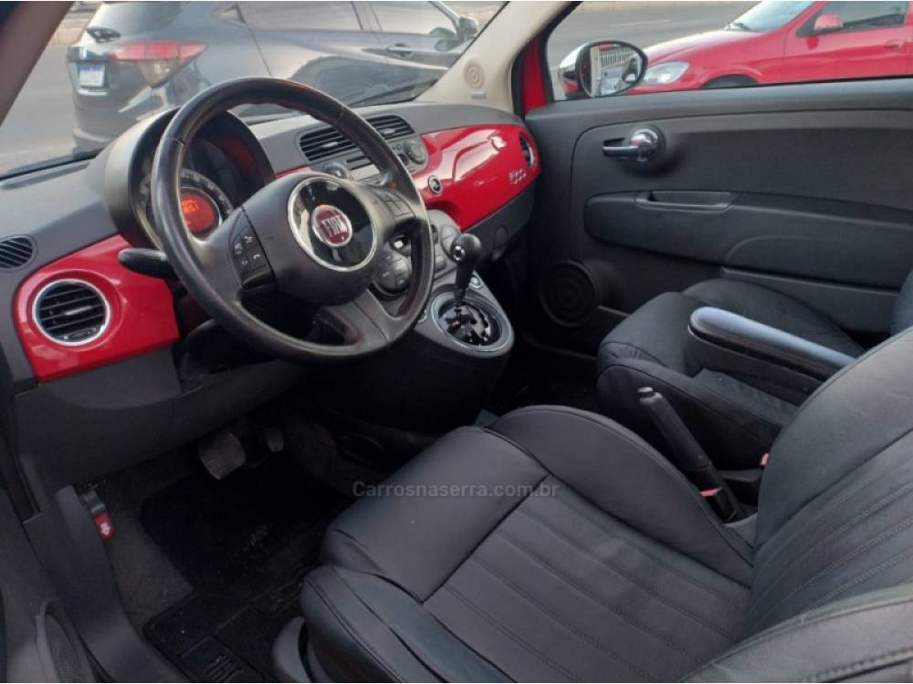 FIAT - 500 - 2012/2012 - Vermelha - R$ 53.800,00