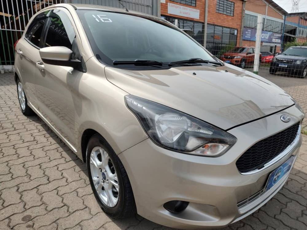 FORD - KA - 2015/2016 - Prata - R$ 40.900,00